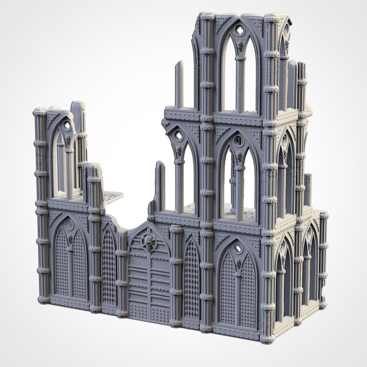 CATHEDRAL RUINS 3D print model_1