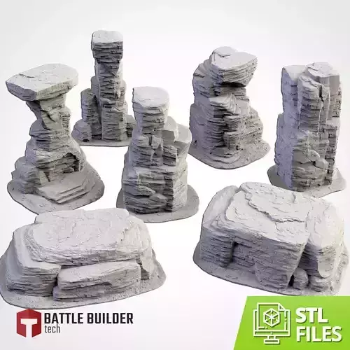 ROCKY MOUNTAINS 3D print model