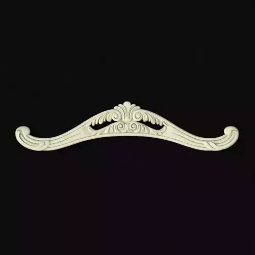 Central decor ornament for furniture