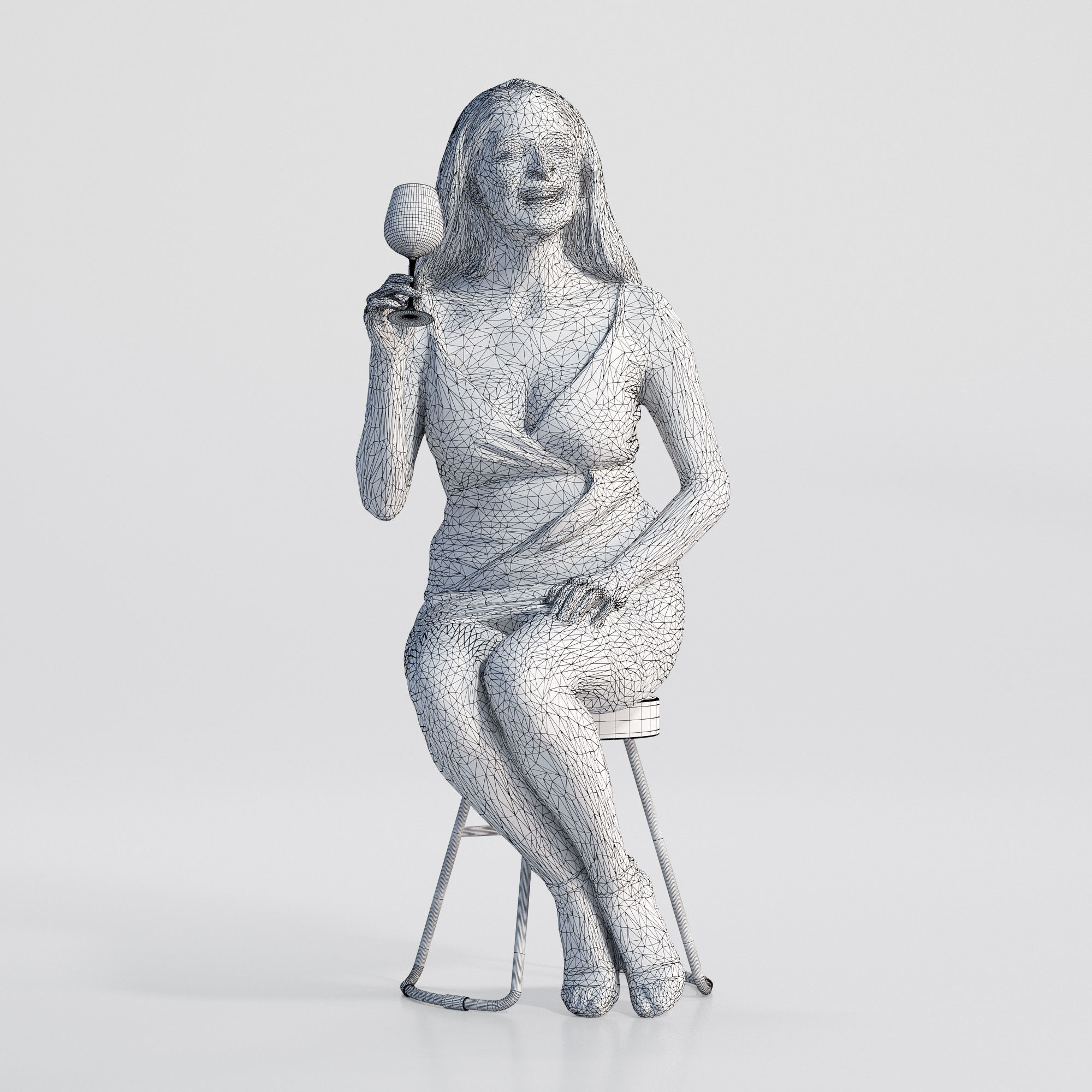 Bundle Restaurant 003 3D model_24