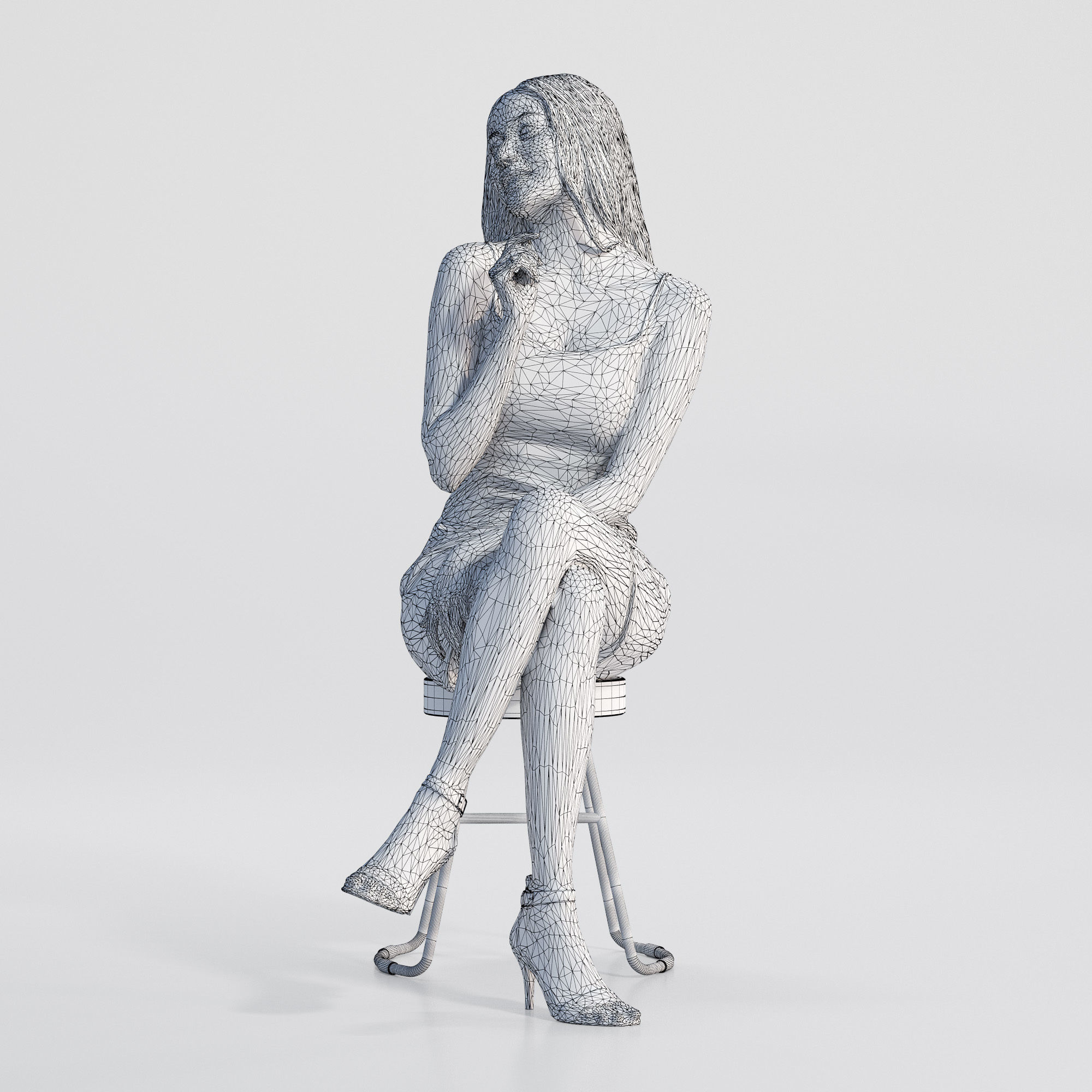 Bundle Restaurant 003 3D model_12