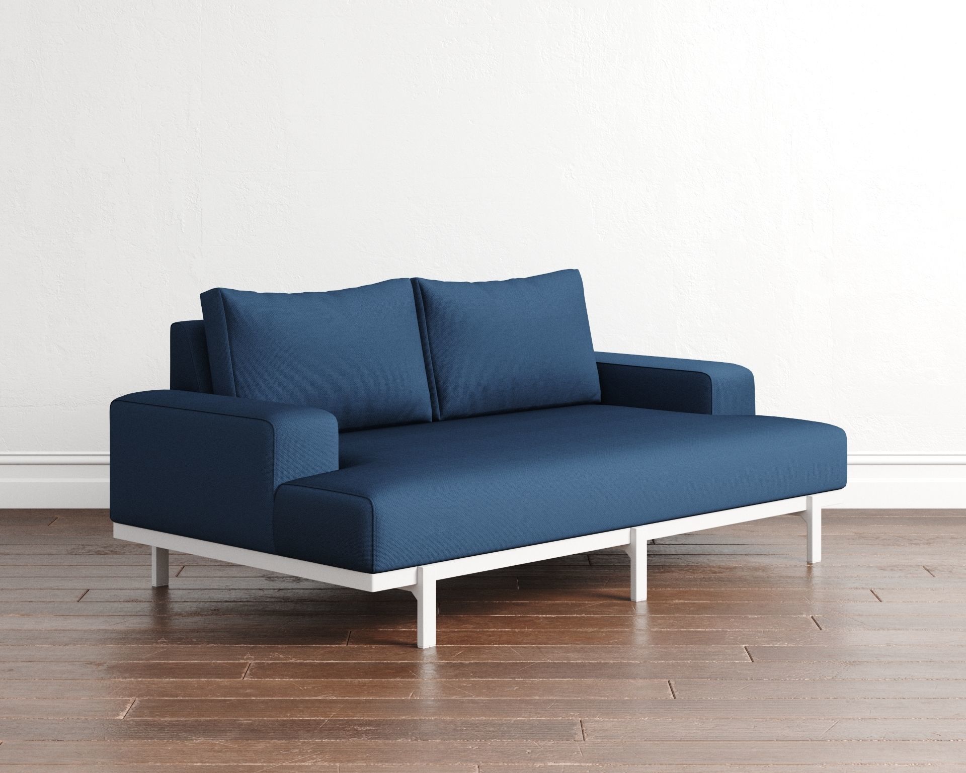 Couch 01 3D model_2