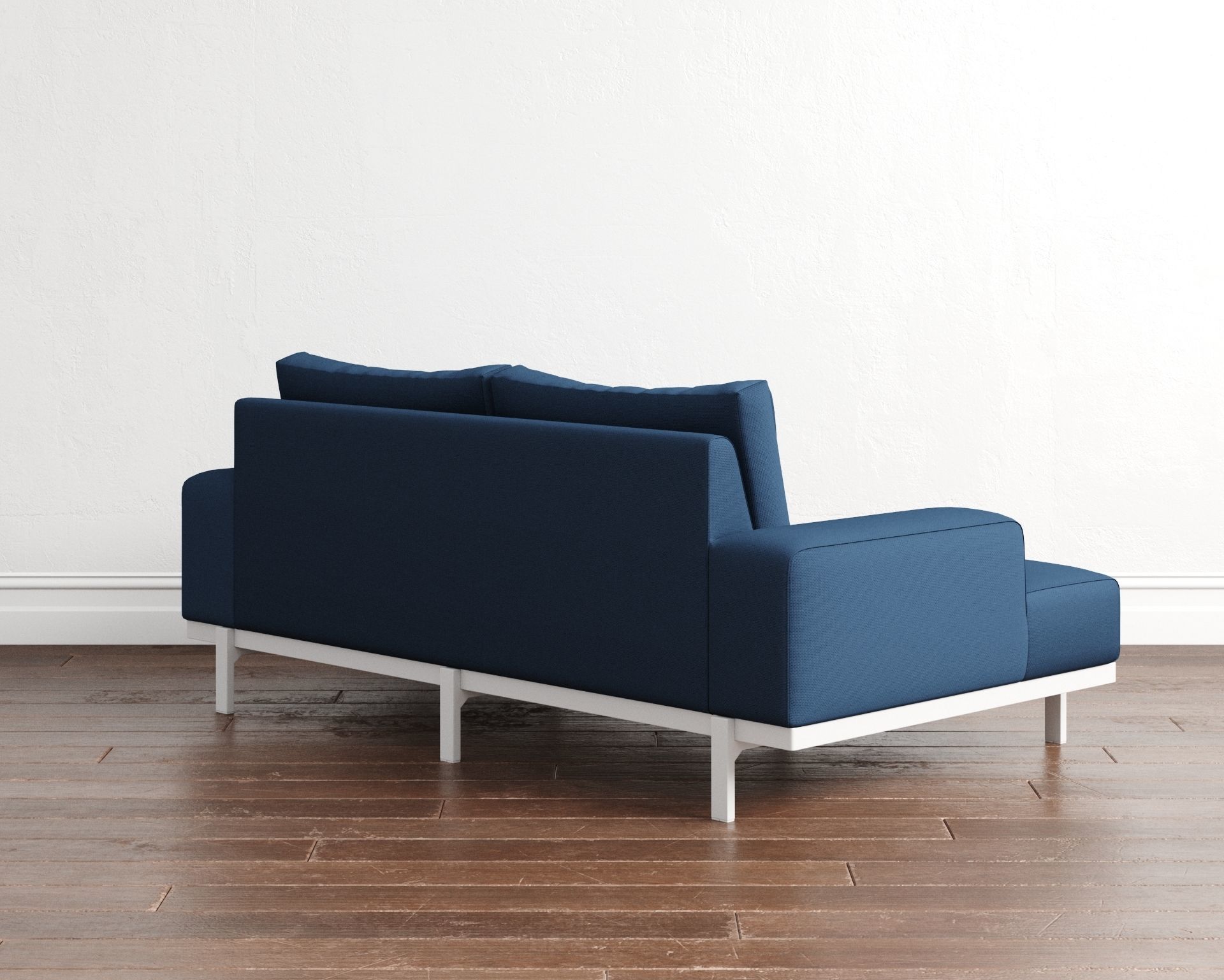 Couch 01 3D model_4