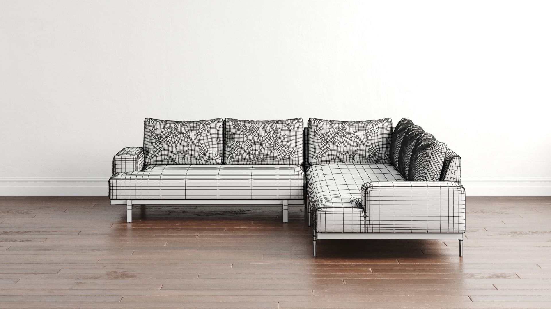Couch 01 3D model_15