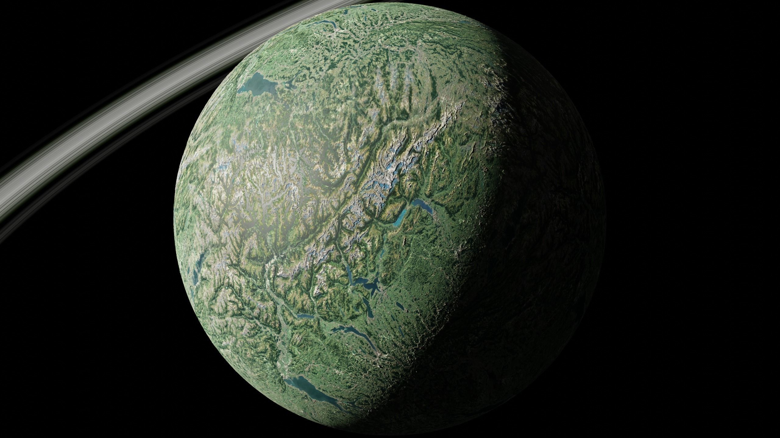 16K Photorealistic Planet 3D model 3D model_2