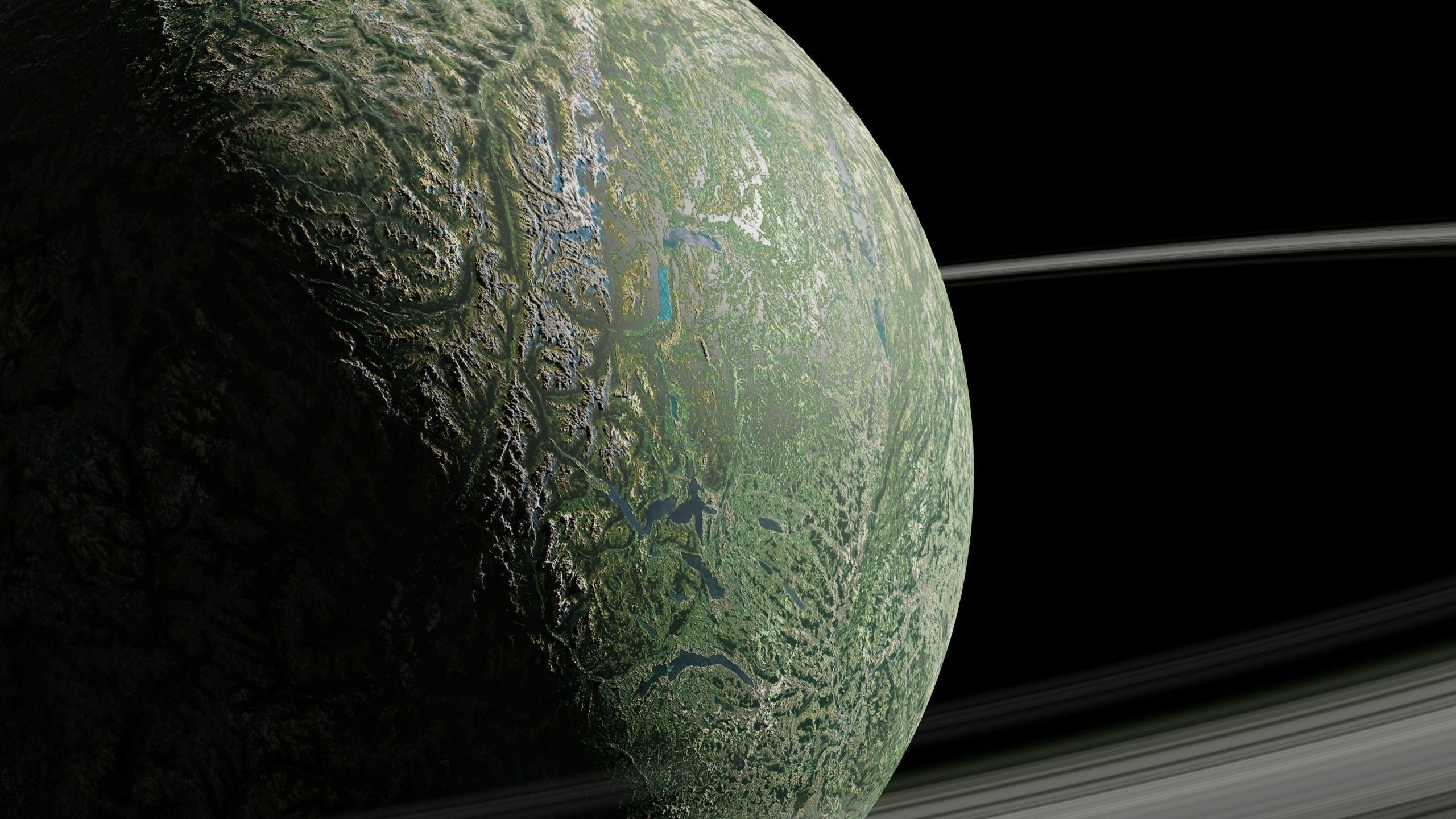 16K Photorealistic Planet 3D model 3D model_5
