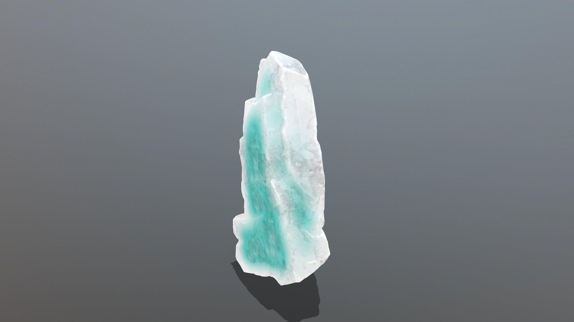 Ice Rock Set Low-poly 3D model_20
