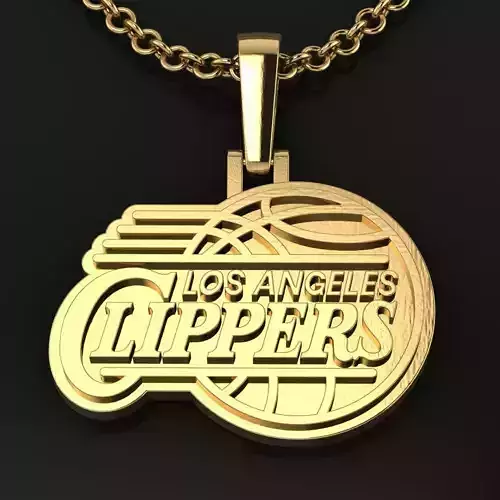 Clippers Logo Pendant