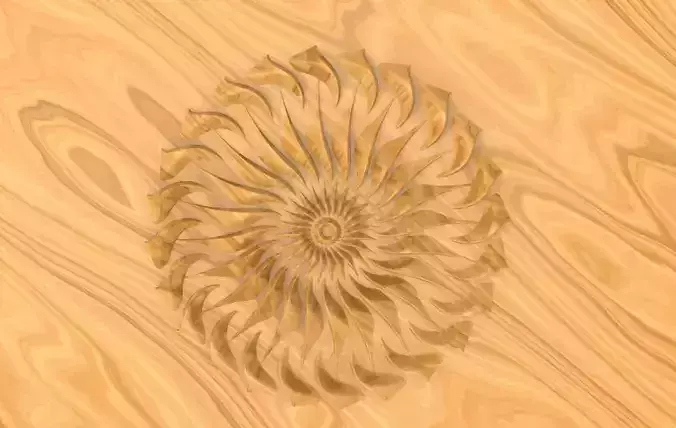 Floral Wood Carving for Furniture - 16