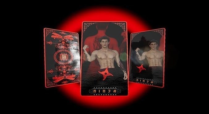 UE4 Parallax Cards Free low-poly 3D model