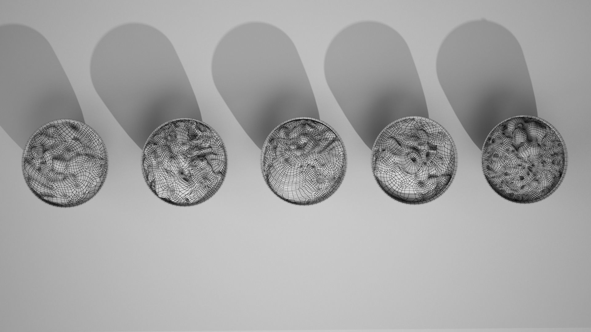 Hawaiian Poke Bowl  Low-poly 3D model_6