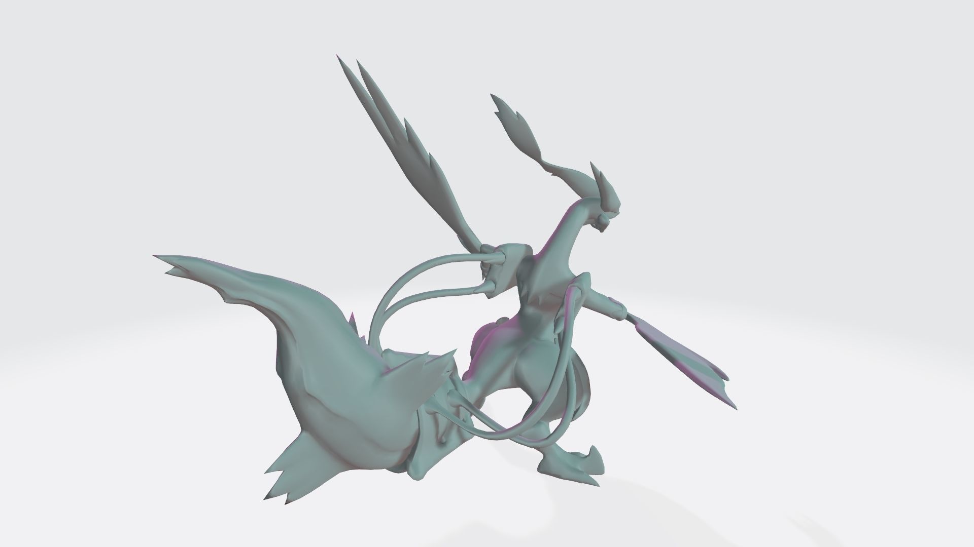 Kyurem White 3D print model_5