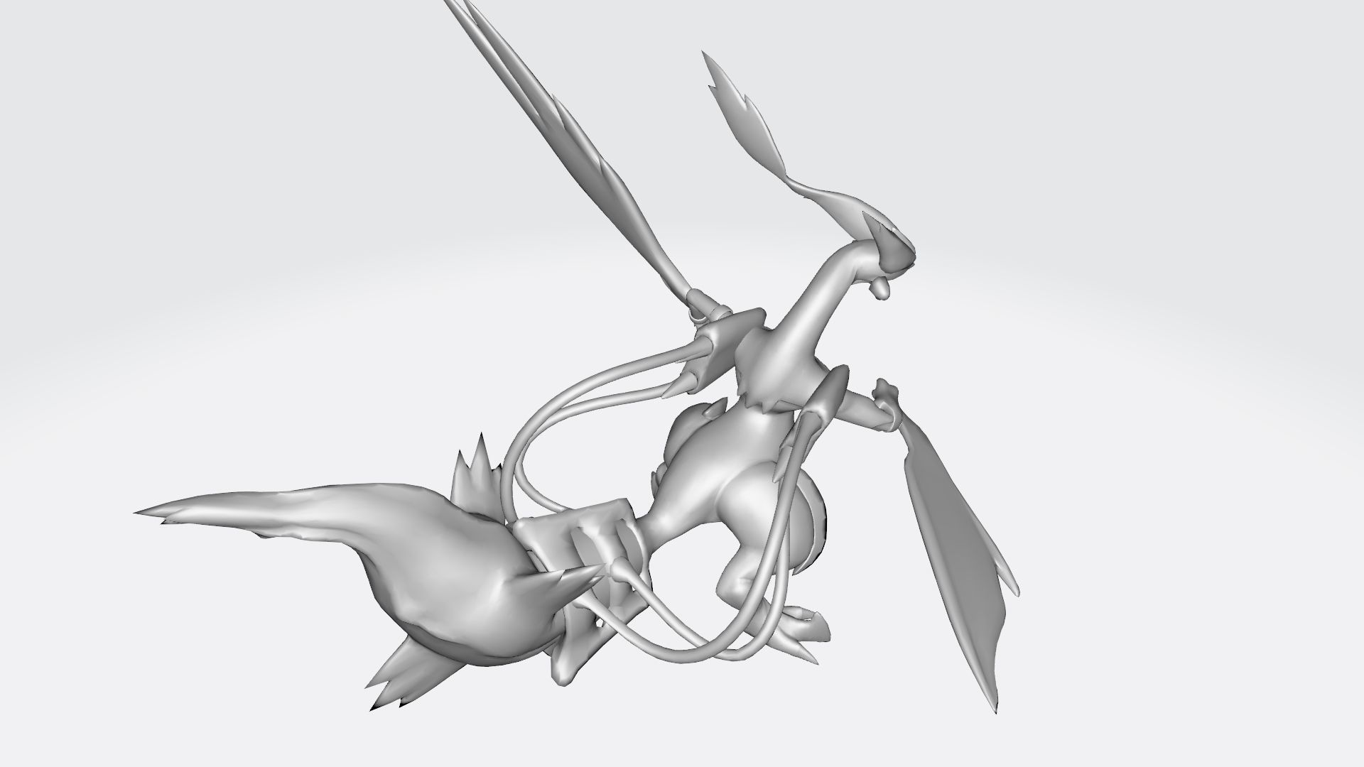 Kyurem White 3D print model_12