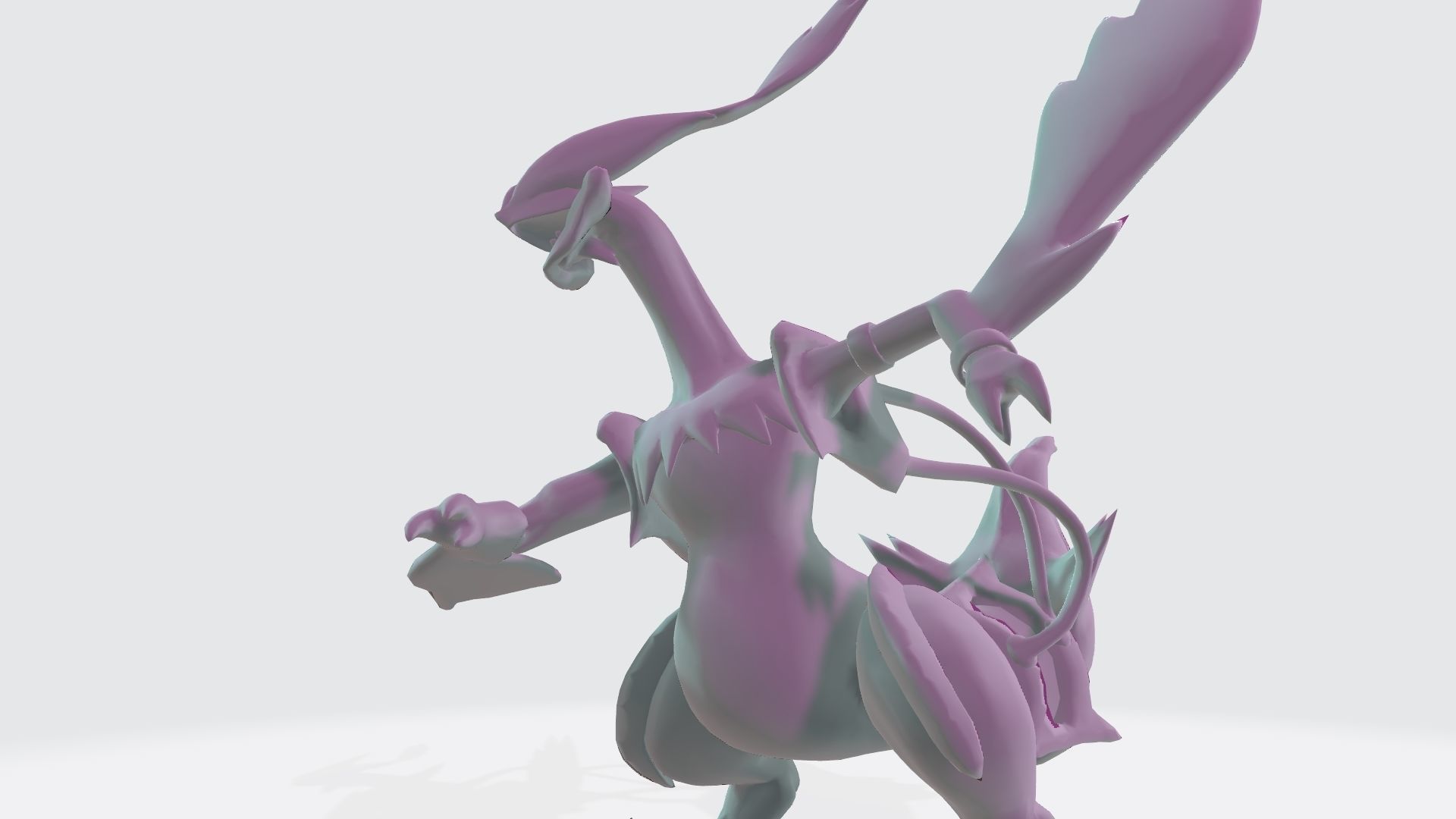 Kyurem White 3D print model_9