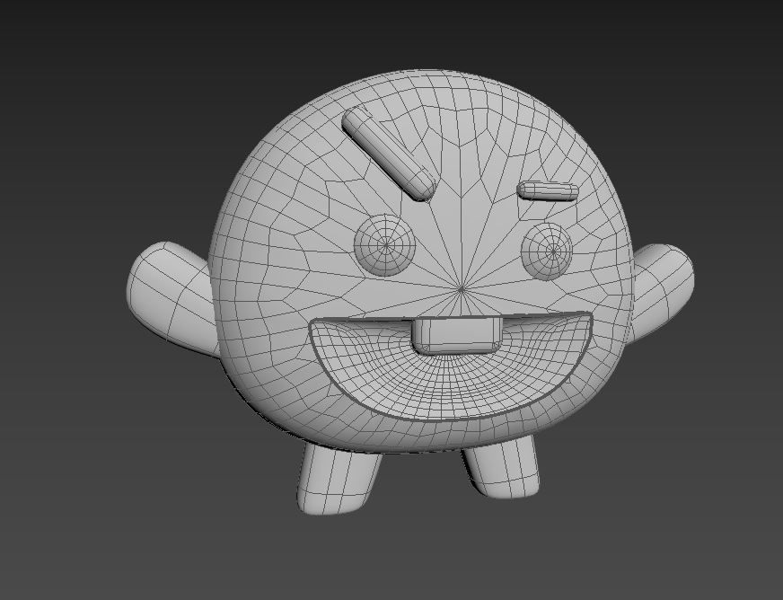 Shooky BT21 3D model_3