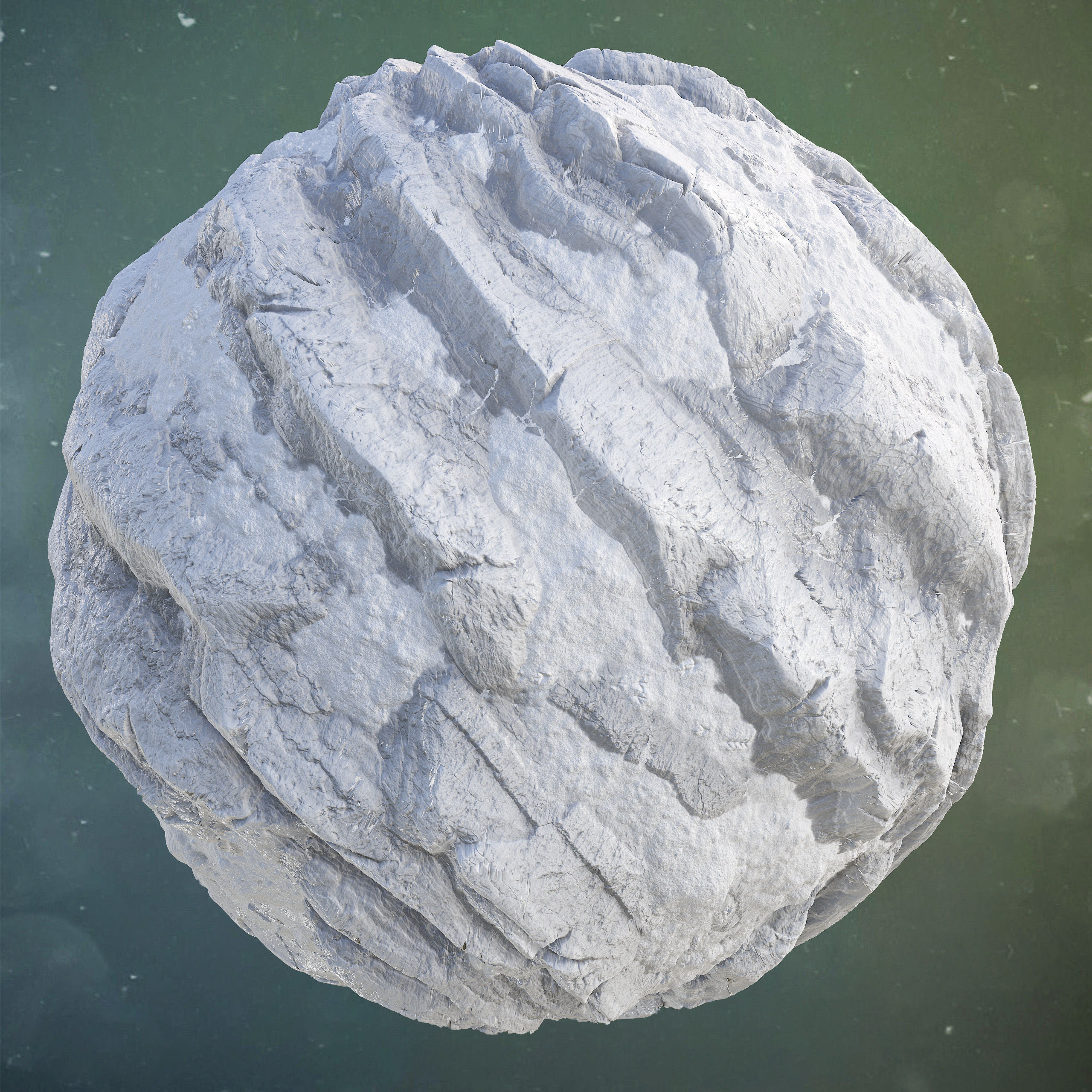 Snowy Rock Cliff  Texture_3