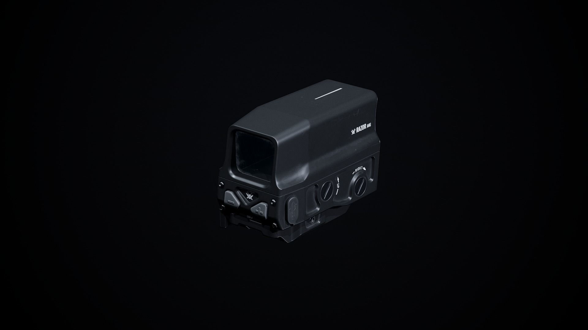 Razor UH-1 Holo PBR Low-poly 3D model_2