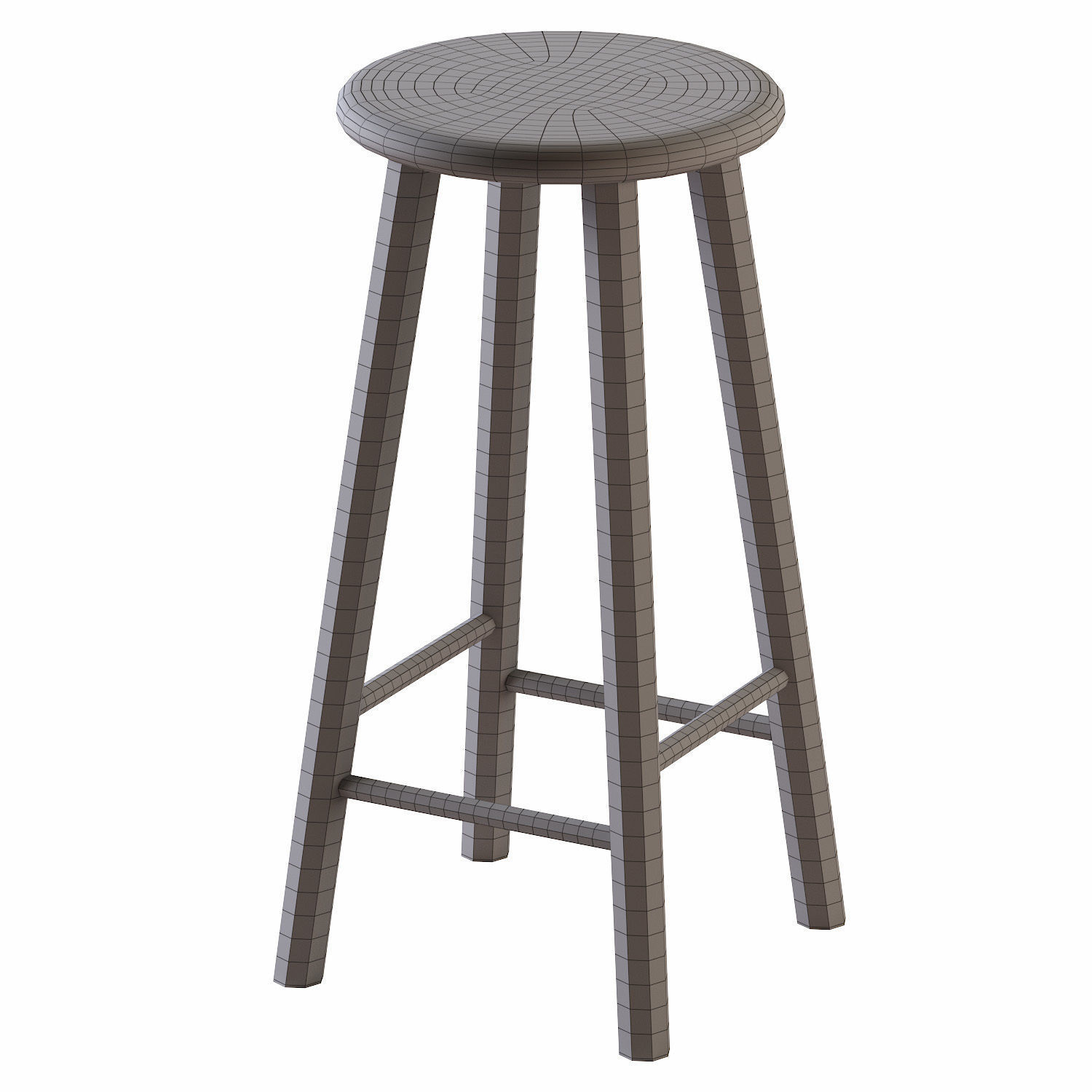 Met Barstool 3D model_3