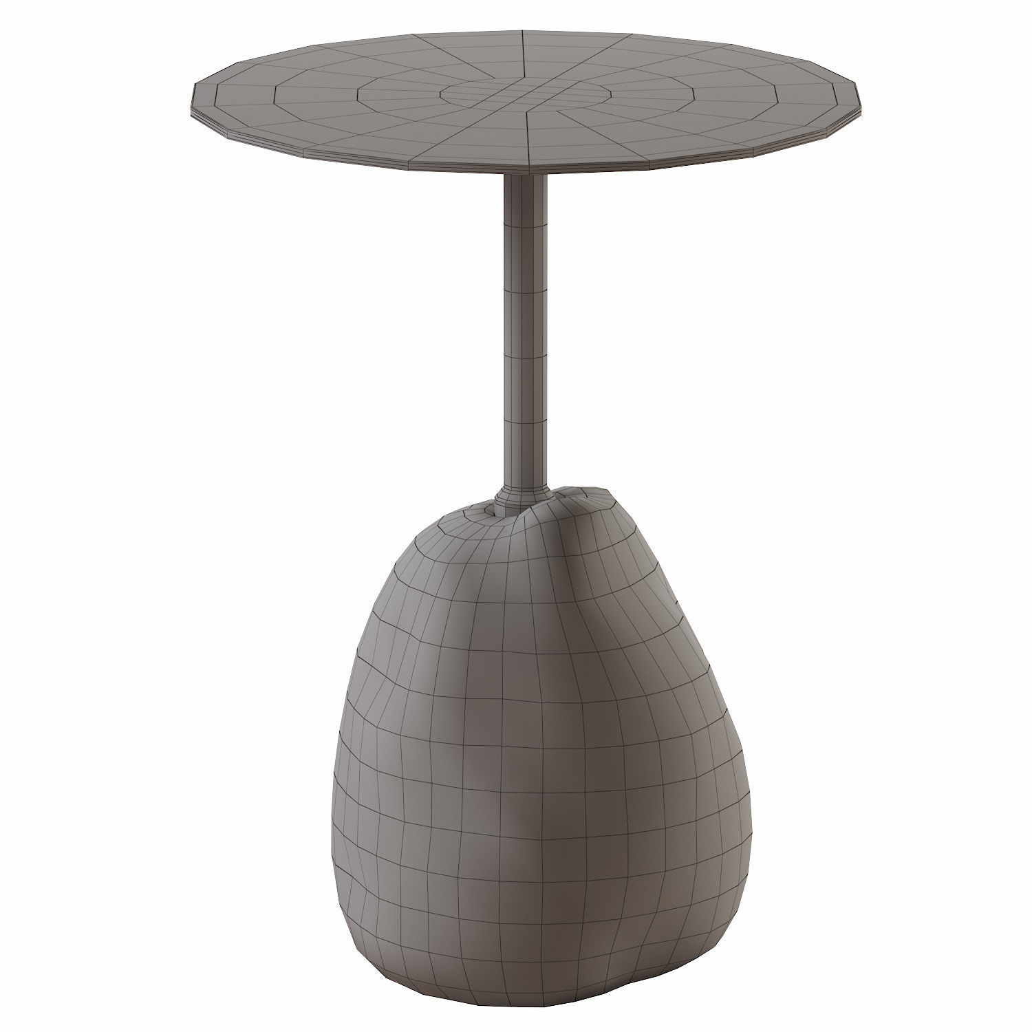 BOULDER SIDE TABLE 3D model_3