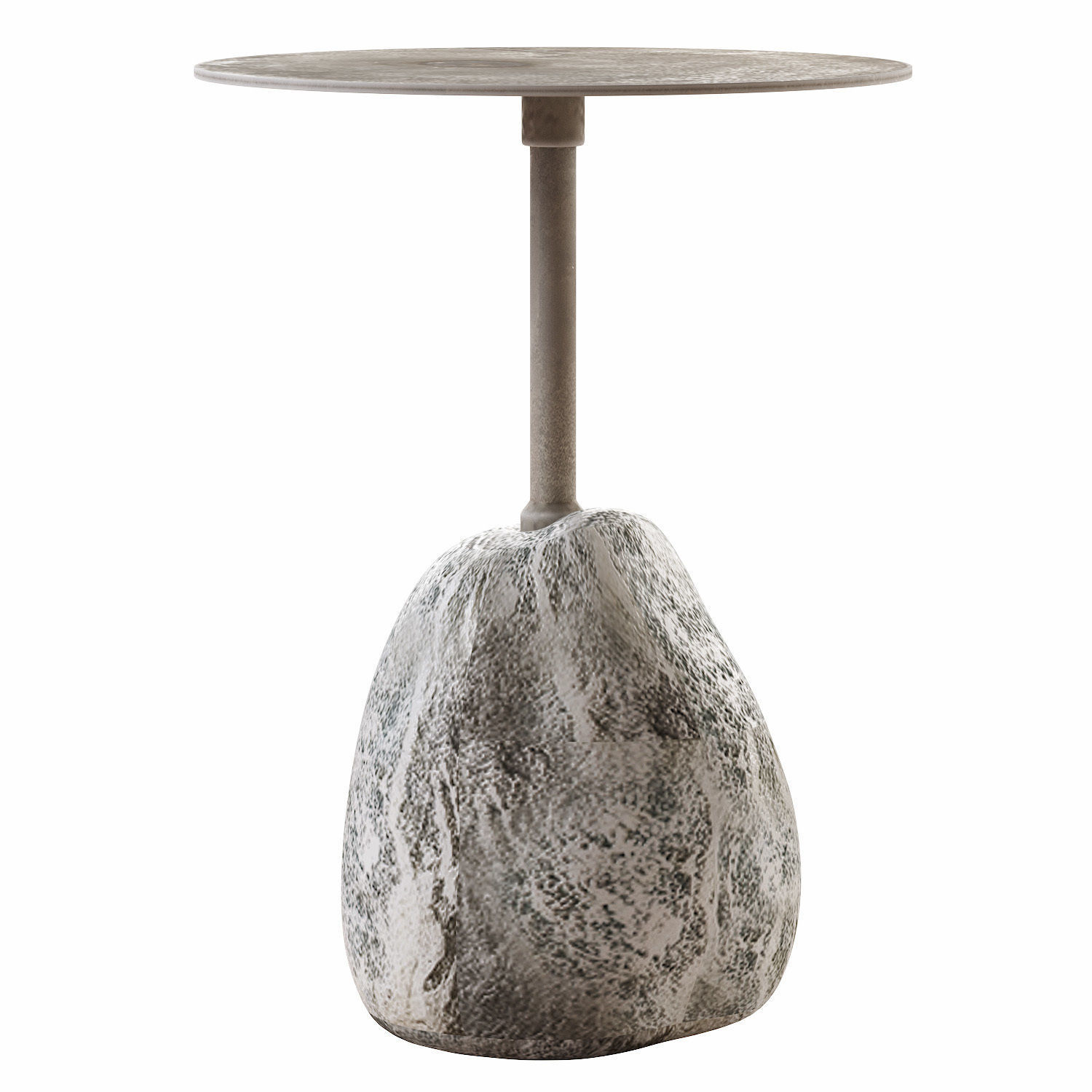 BOULDER SIDE TABLE 3D model_2