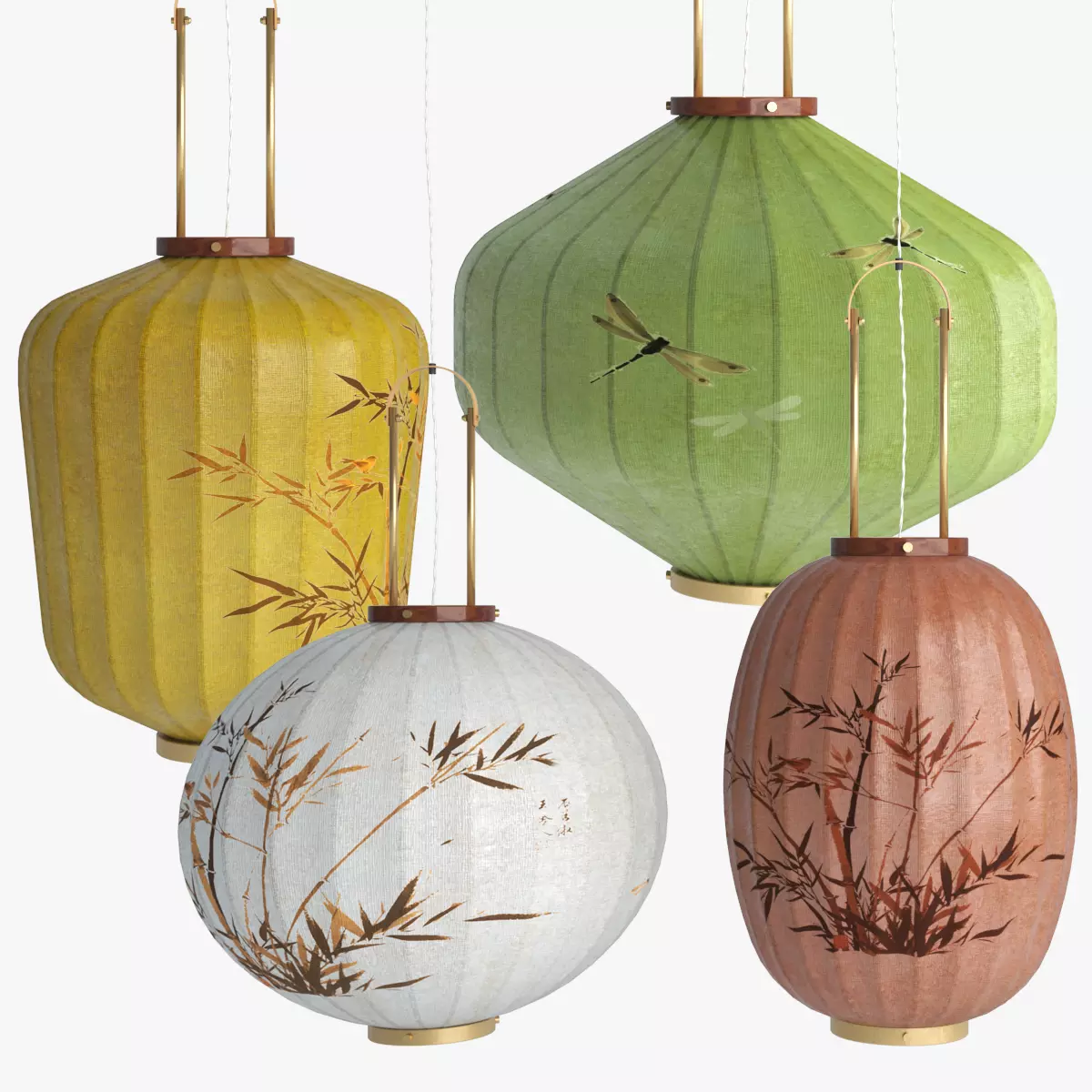 TAIWAN LANTERNS 3D model_0
