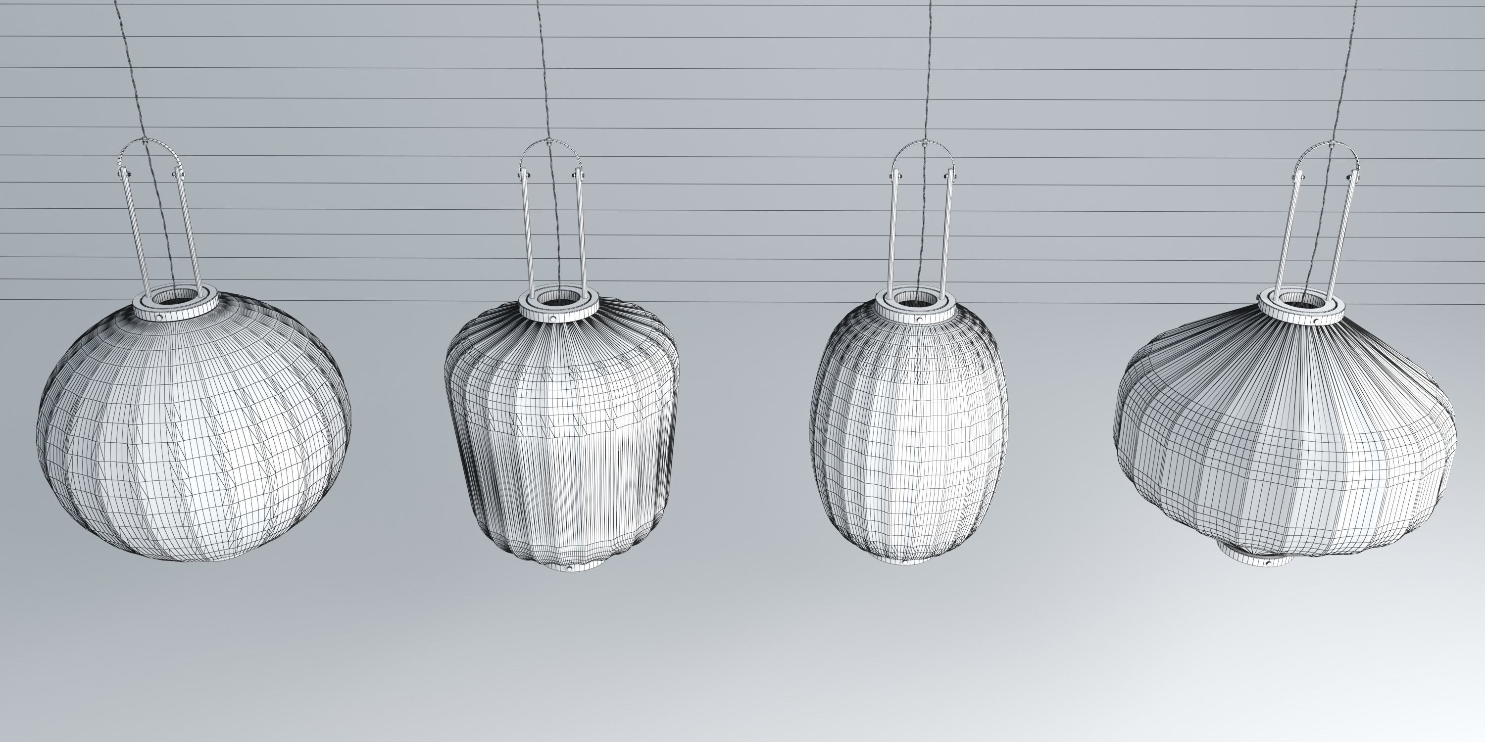 TAIWAN LANTERNS 3D model_9
