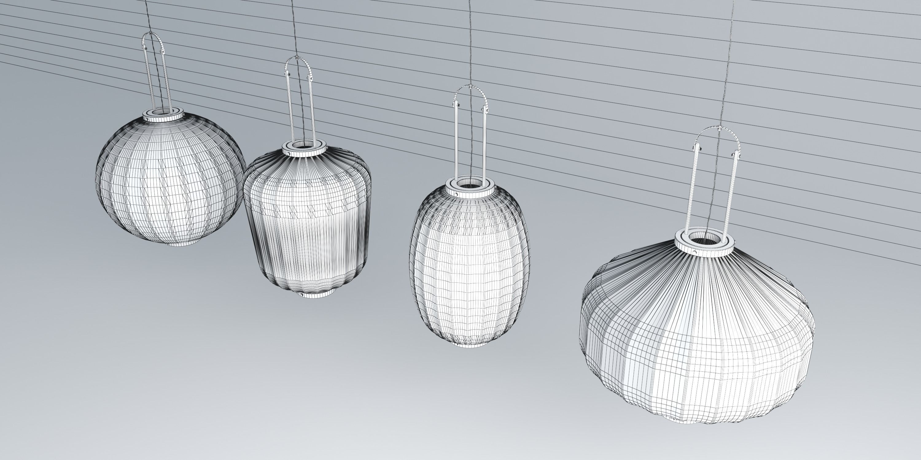 TAIWAN LANTERNS 3D model_10