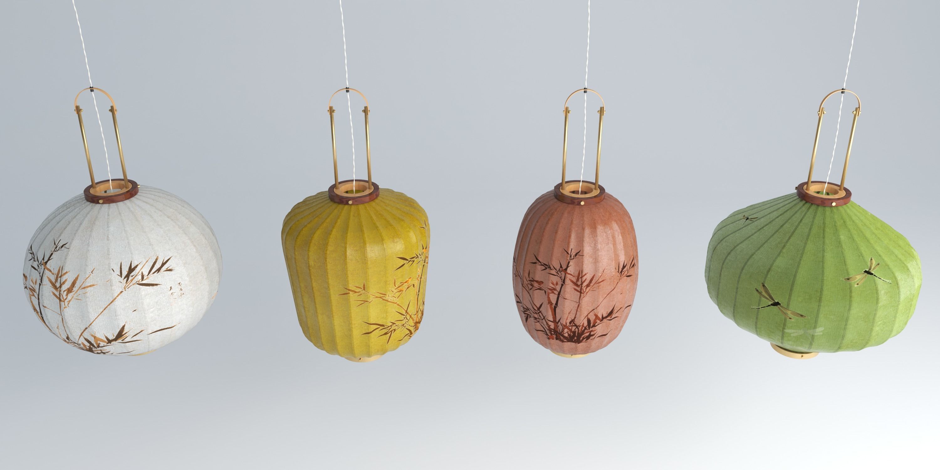 TAIWAN LANTERNS 3D model_3