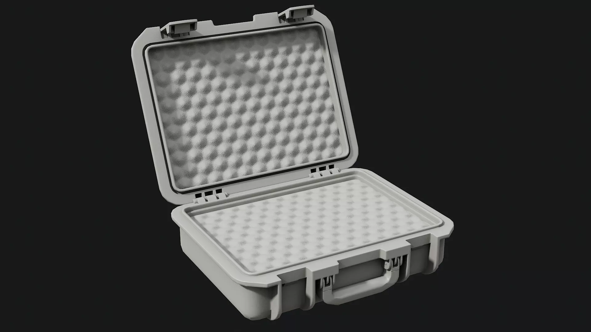 Low Poly PBR Military Case 01 Low-poly 3D model_7