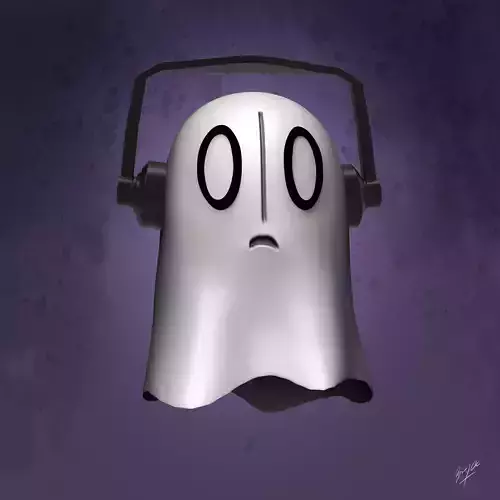 Napstablook Undertale Character Free 3D print model