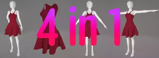 Woman Clothing 4 in 1 set87