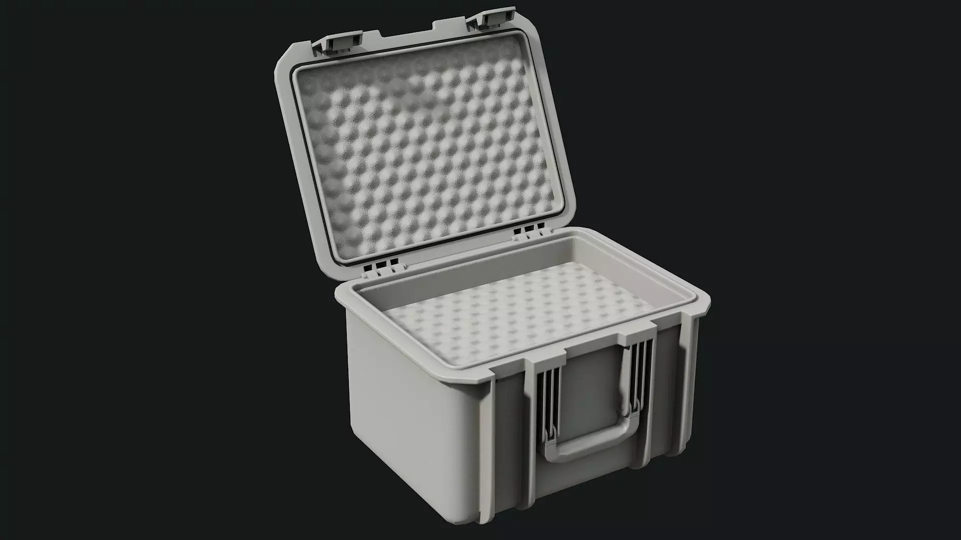 Low Poly PBR Military Case 02 Low-poly 3D model_7