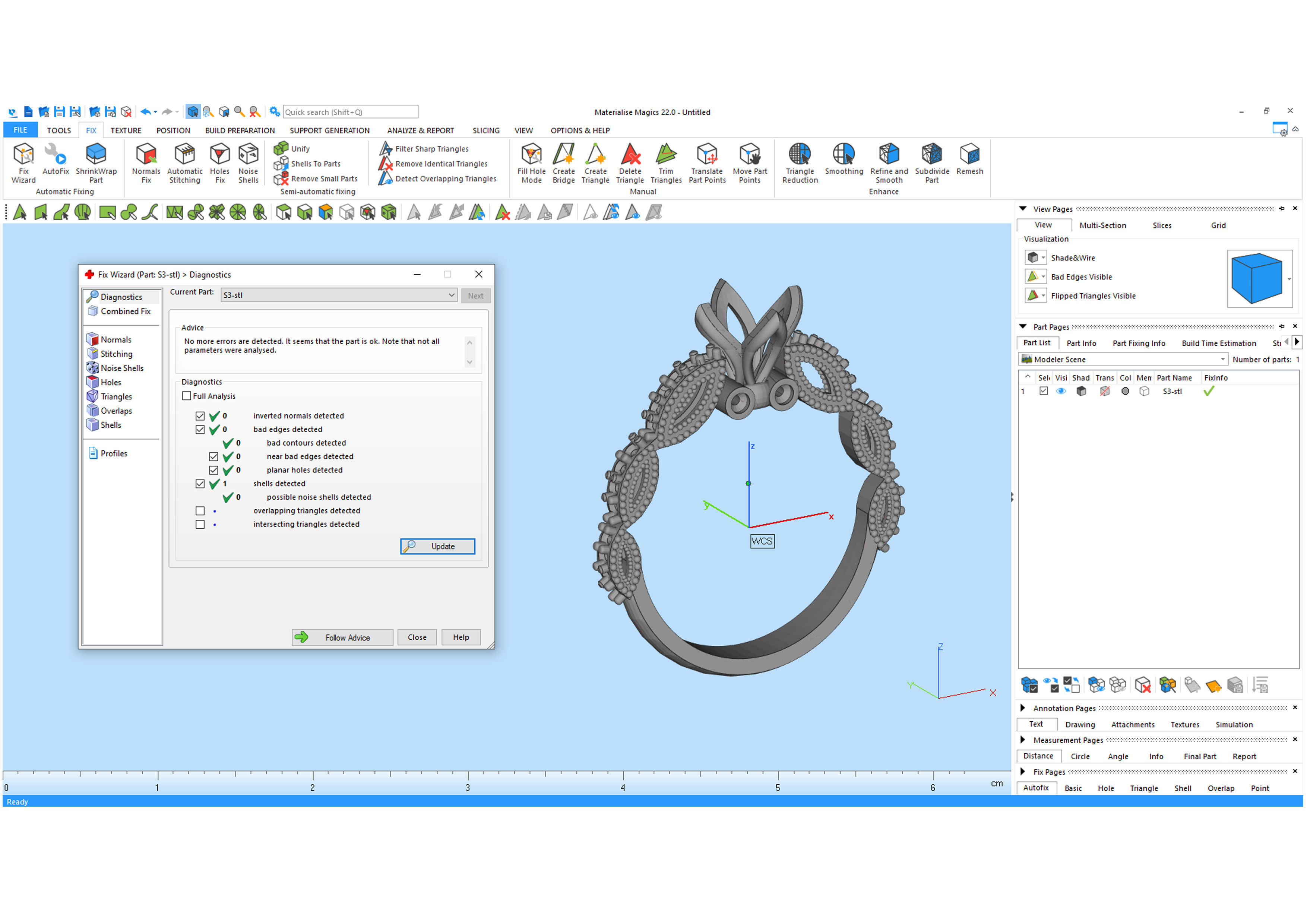 Solitaire Ring 3D print model_12