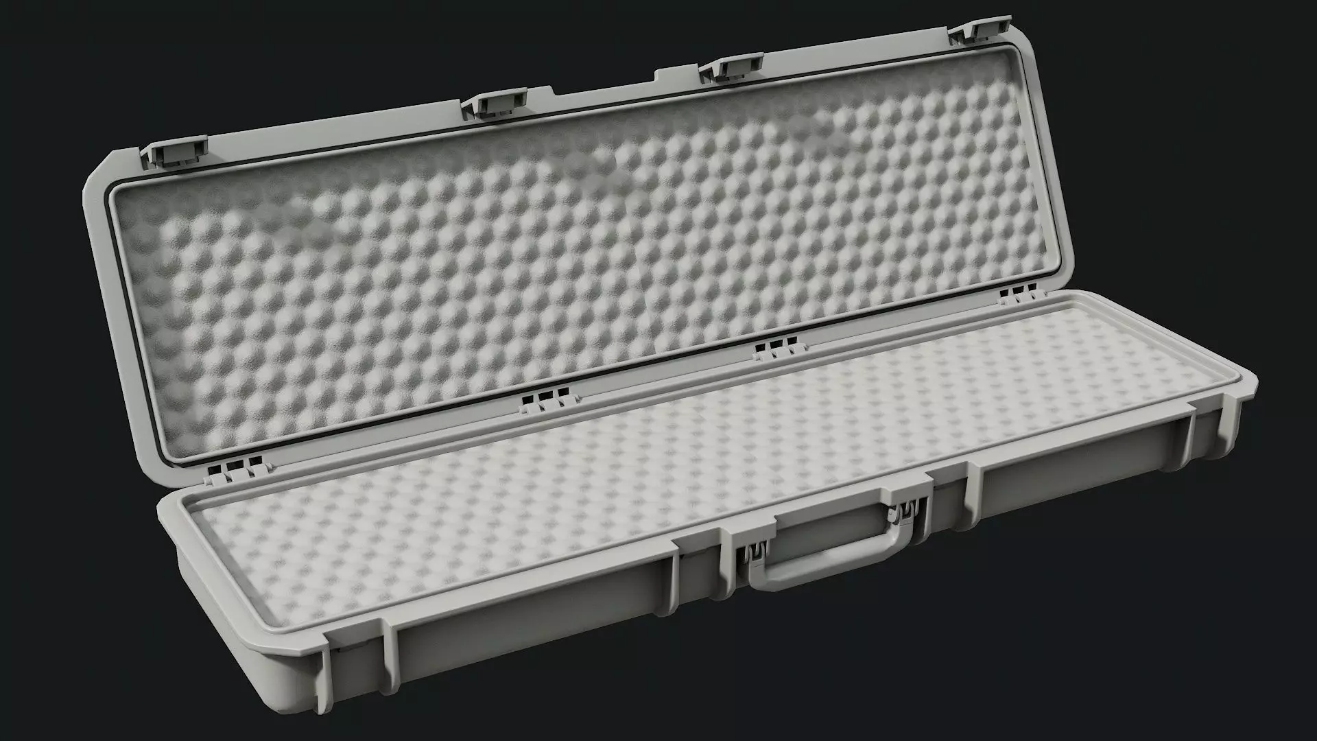 Low Poly PBR Military Case 03 Low-poly 3D model_7