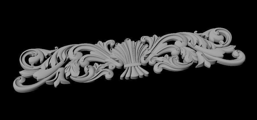 dekor ornament 3D model_1