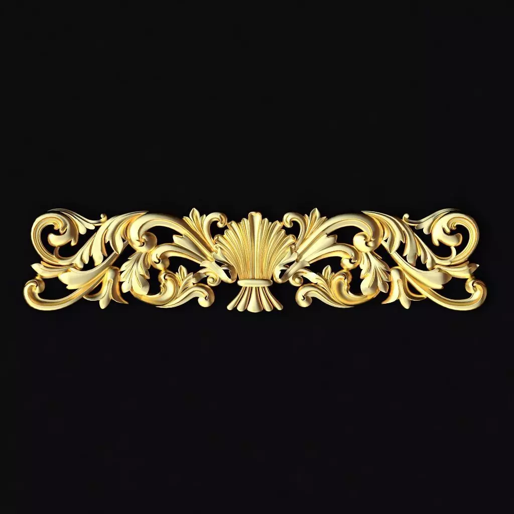 dekor ornament 3D model_0