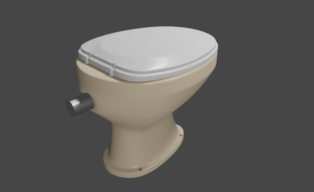 Toilet - Bathroom - Vaso Sanitario 3D model_9
