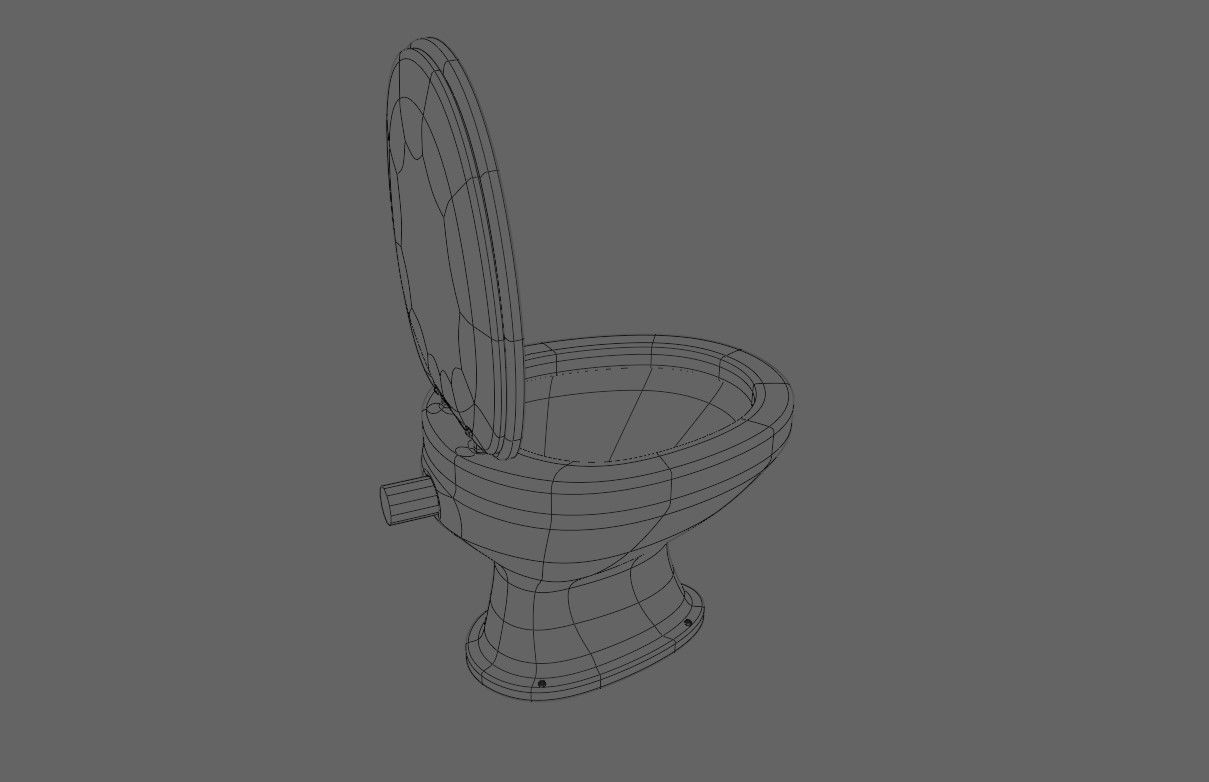 Toilet - Bathroom - Vaso Sanitario 3D model_6