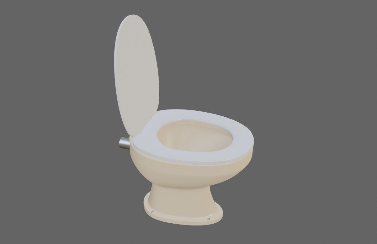 Toilet - Bathroom - Vaso Sanitario 3D model_4