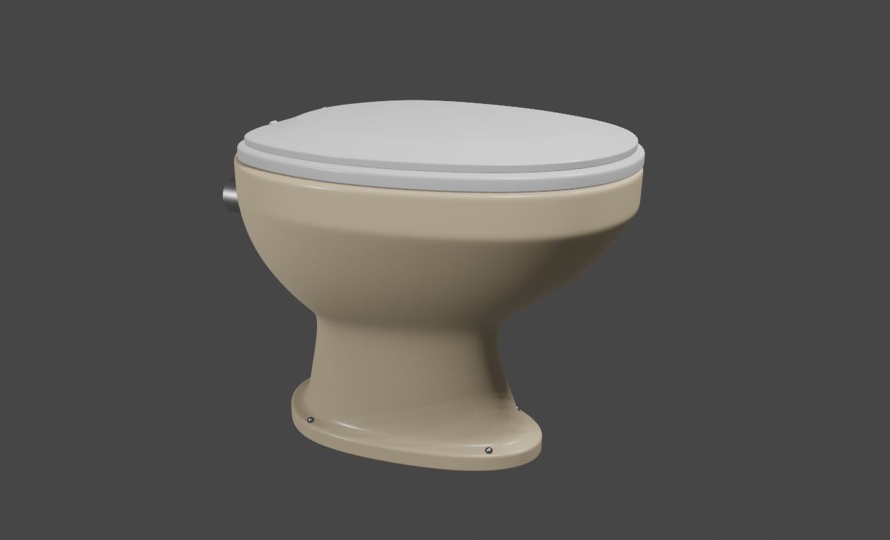 Toilet - Bathroom - Vaso Sanitario 3D model_2