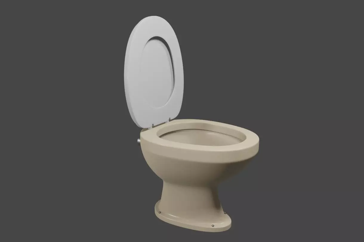 Toilet - Bathroom - Vaso Sanitario 3D model_0