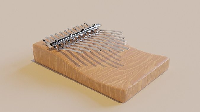 Kalimba 3D model