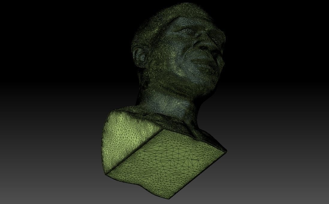 Mike Tyson bust for 3D printing 3D print model_28