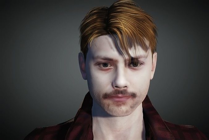 Male character 3D model