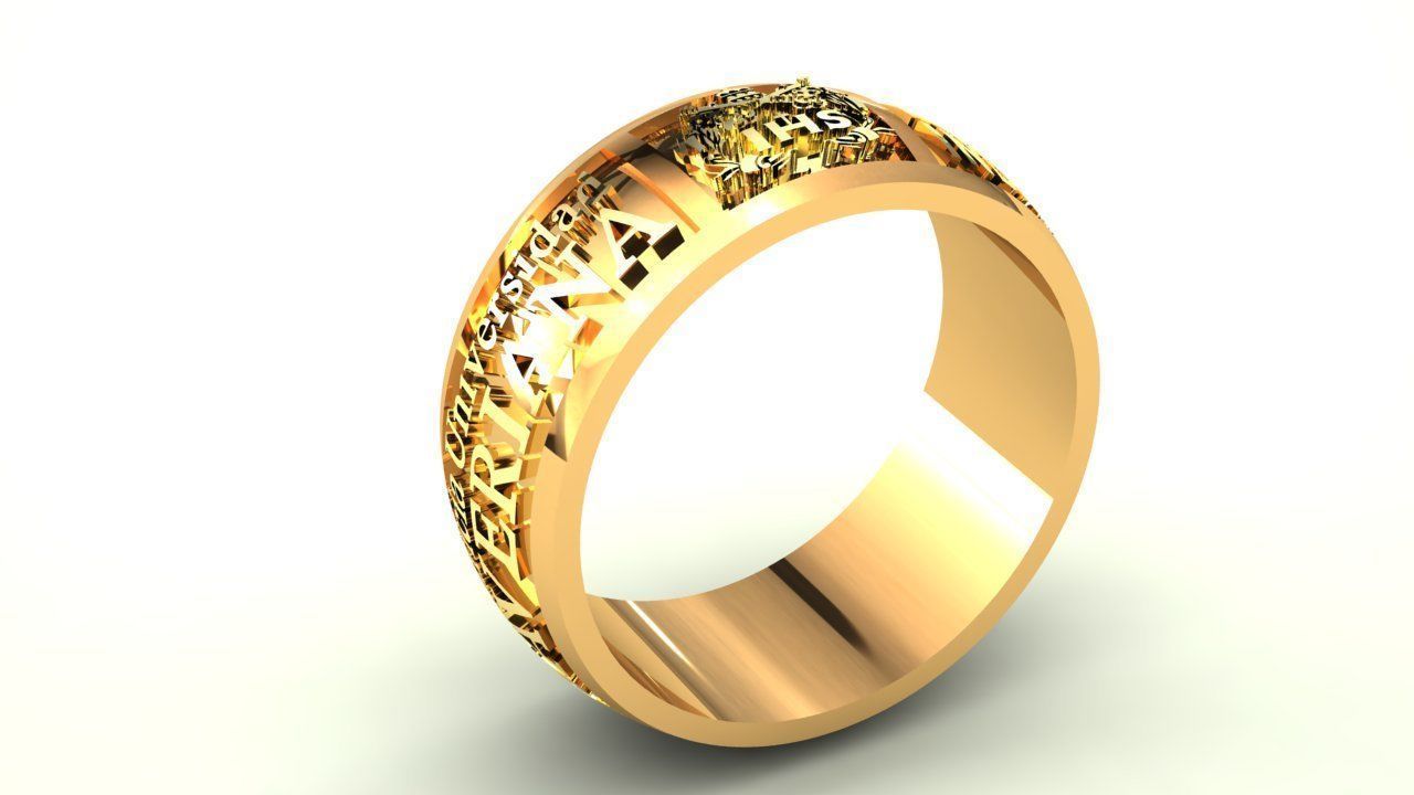 GRADE RING-JAVERIANA RING 3D print model_3