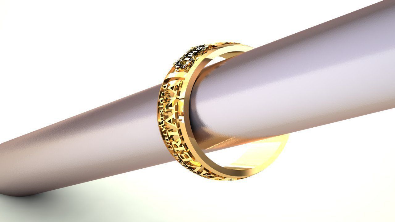 GRADE RING-JAVERIANA RING 3D print model_2