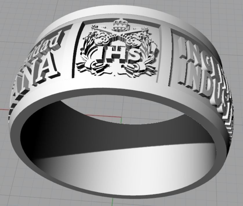 GRADE RING-JAVERIANA RING 3D print model_8