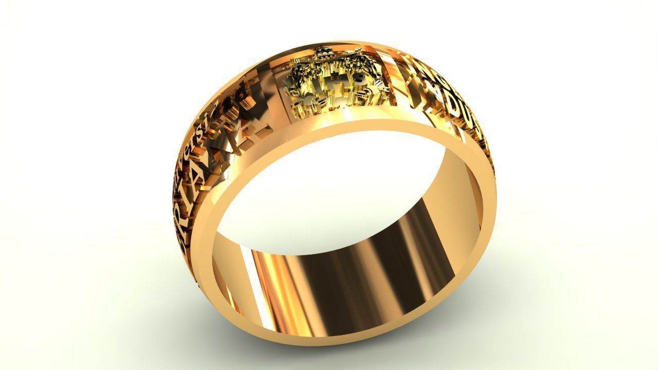 GRADE RING-JAVERIANA RING 3D print model_1