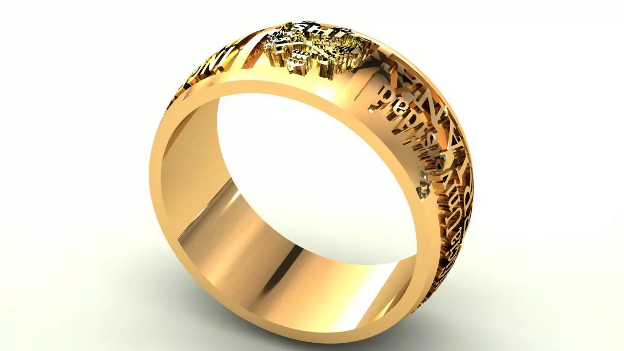 GRADE RING-JAVERIANA RING 3D print model_0