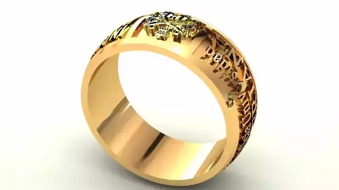 GRADE RING-JAVERIANA RING 3D print model